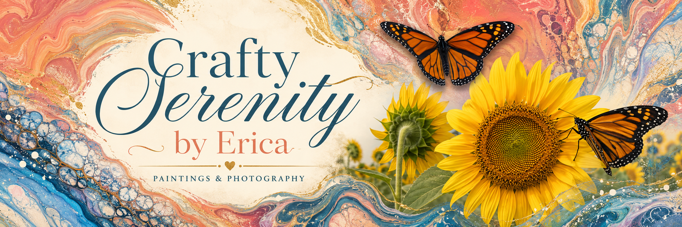Crafty Serenity by Erica — Paintings & Photography